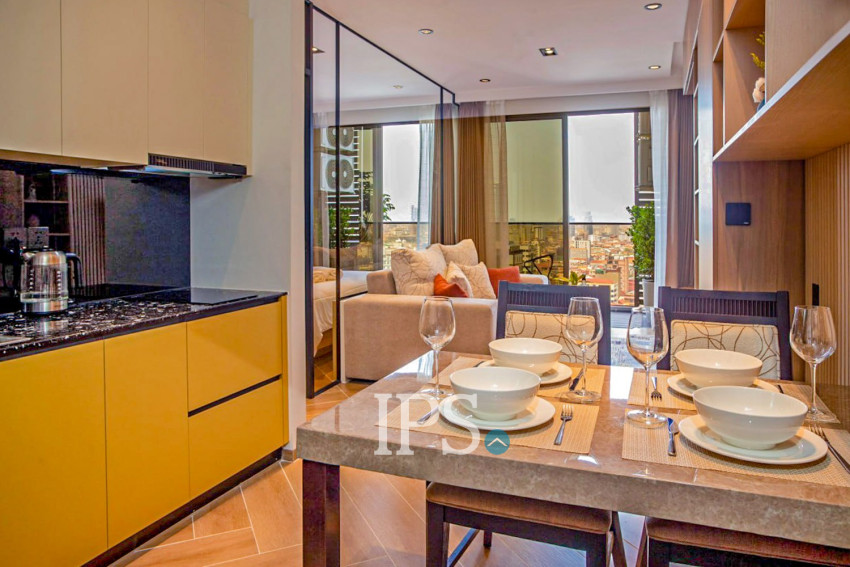 1 Bedroom Condo For Rent - Time Square 5, BKK1, Phnom Penh