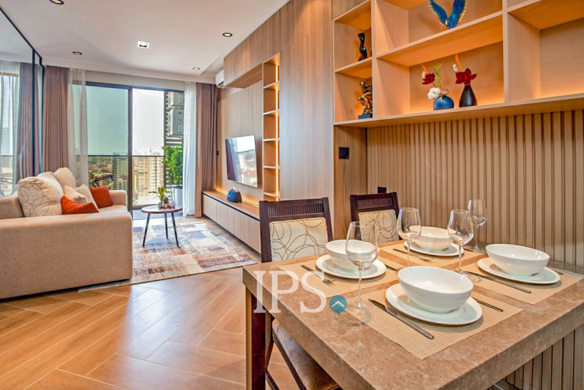 1 Bedroom Condo For Rent - Time Square 5, BKK1, Phnom Penh