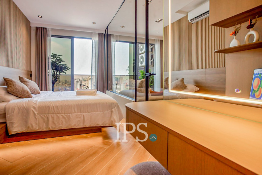 1 Bedroom Condo For Rent - Time Square 5, BKK1, Phnom Penh