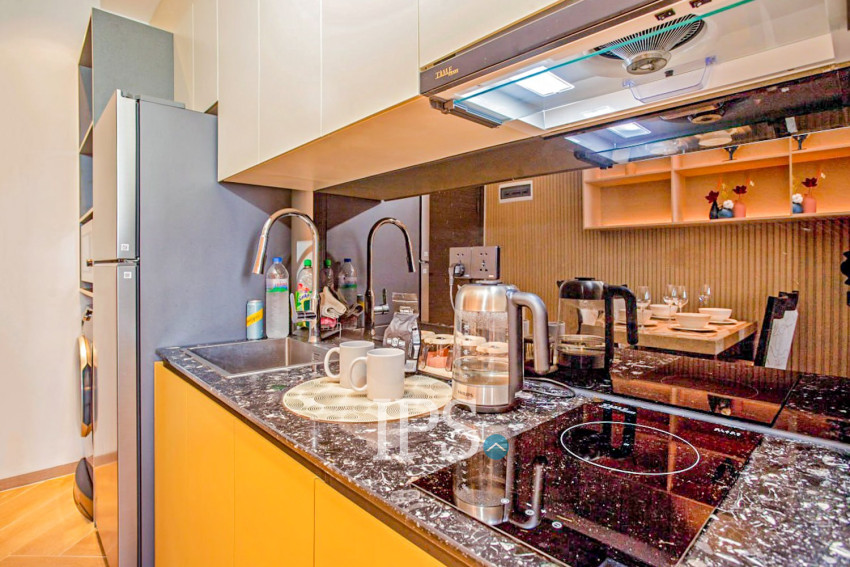 1 Bedroom Condo For Rent - Time Square 5, BKK1, Phnom Penh