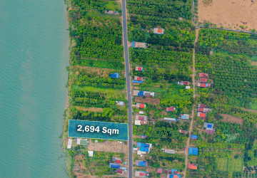 2694 Sqm Riverfront Land For Sale - Koah Reah, Lvea Aem, Kandal thumbnail