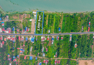 2694 Sqm Riverfront Land For Sale - Koah Reah, Lvea Aem, Kandal thumbnail