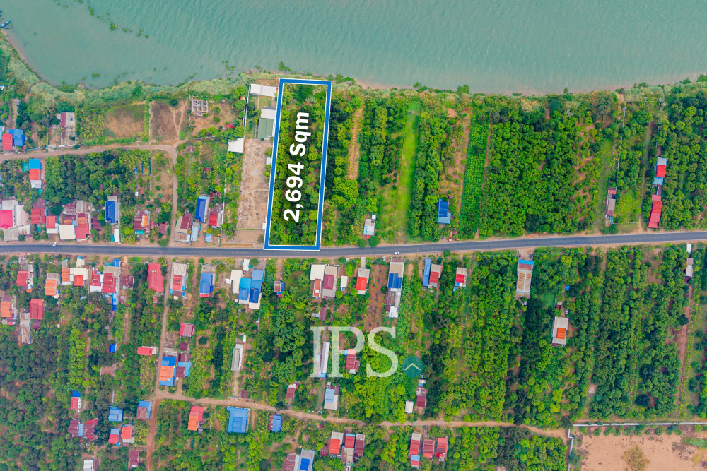 2694 Sqm Riverfront Land For Sale - Koah Reah, Lvea Aem, Kandal - Image 2 2694 Sqm Riverfront Land For Sale - Koah Reah, Lvea Aem, Kandal - Image 2