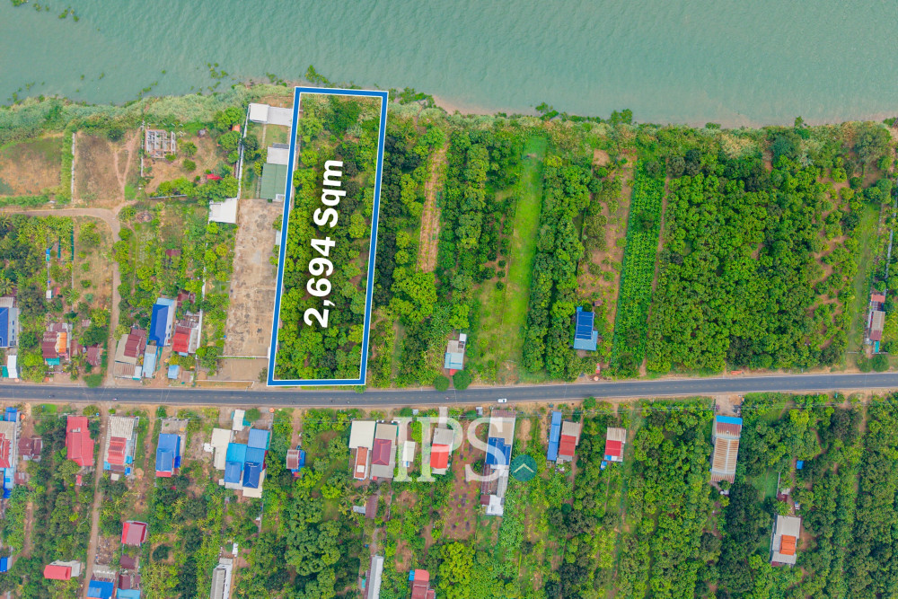 2694 Sqm Riverfront Land For Sale - Koah Reah, Lvea Aem, Kandal 2694 Sqm Riverfront Land For Sale - Koah Reah, Lvea Aem, Kandal