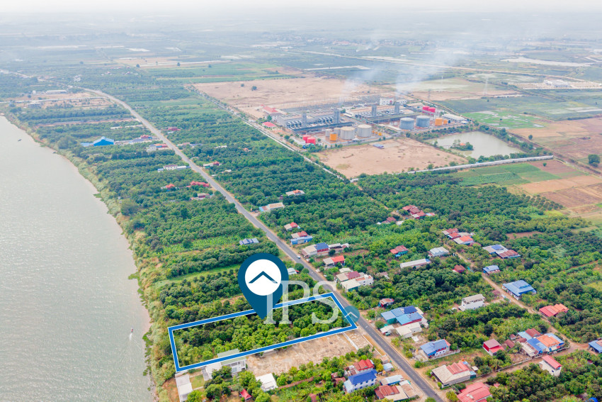 2694 Sqm Riverfront Land For Sale - Koah Reah, Lvea Aem, Kandal