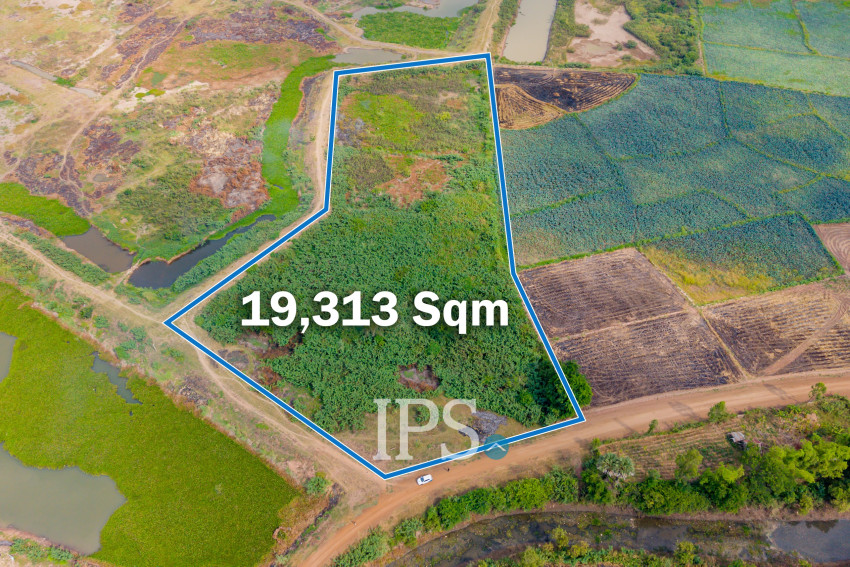 19313 Sqm Land For Sale - Prek Kmeng, Arey Ksat, Kandal