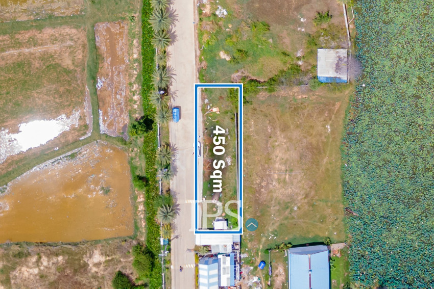 450 Sqm Land For Sale - Snaor, Phnom Penh