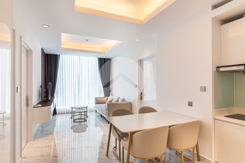 12nd Floor 2 Bedroom Condo For Rent - J Tower 2, BKK1, Phnom Penh