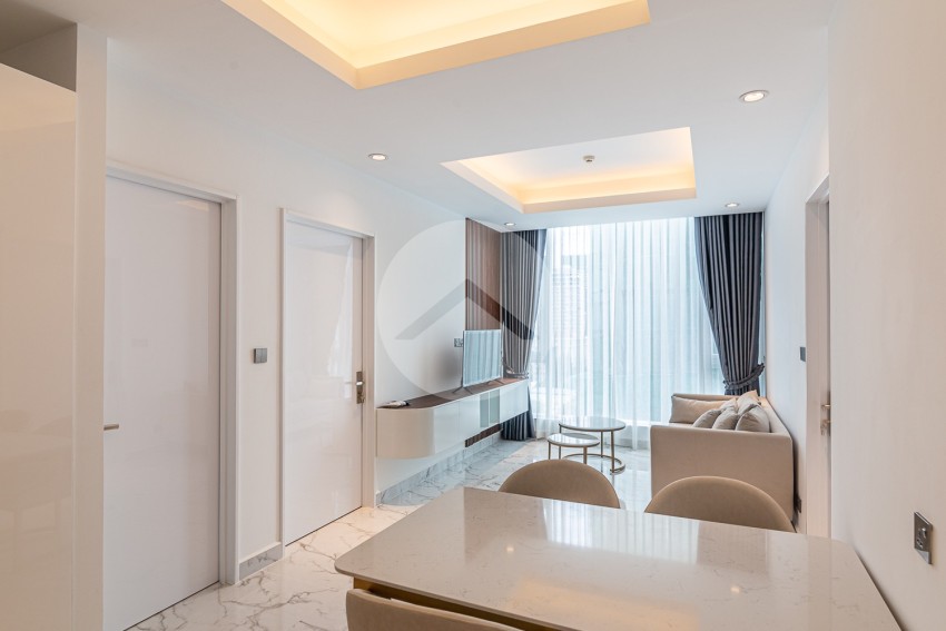 12nd Floor 2 Bedroom Condo For Rent - J Tower 2, BKK1, Phnom Penh