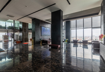 12nd Floor 2 Bedroom Condo For Rent - J Tower 2, BKK1, Phnom Penh thumbnail