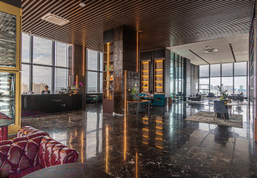12nd Floor 2 Bedroom Condo For Rent - J Tower 2, BKK1, Phnom Penh thumbnail