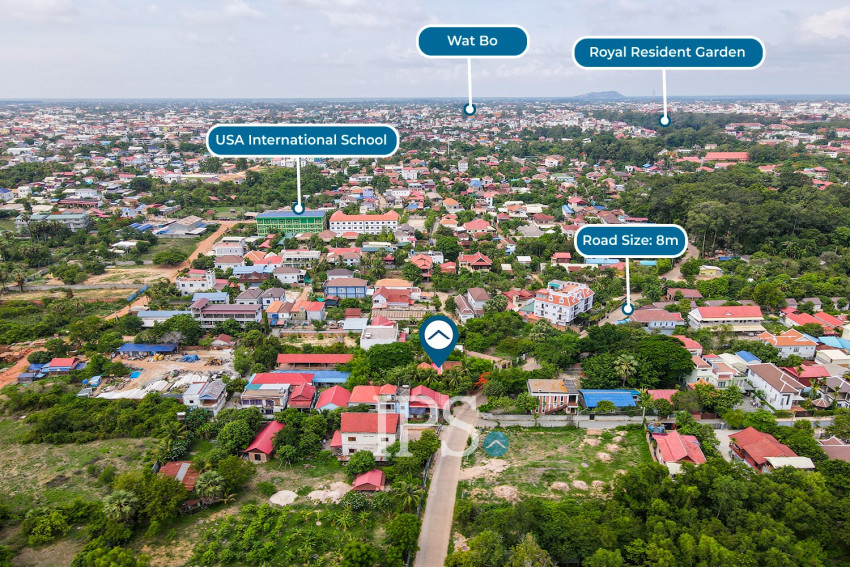 ផ្ទះ 2 បន្ទប់គេង សម្រាប់លក់ - ស្លក្រាម, សៀមរាប