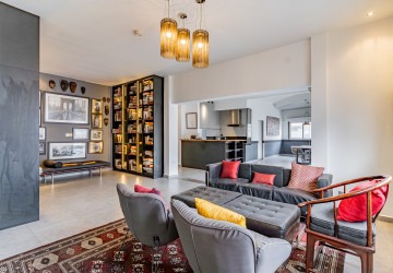 Renovated 2 Bedroom Apartment For Rent - Phsar Chas, Phnom Penh thumbnail