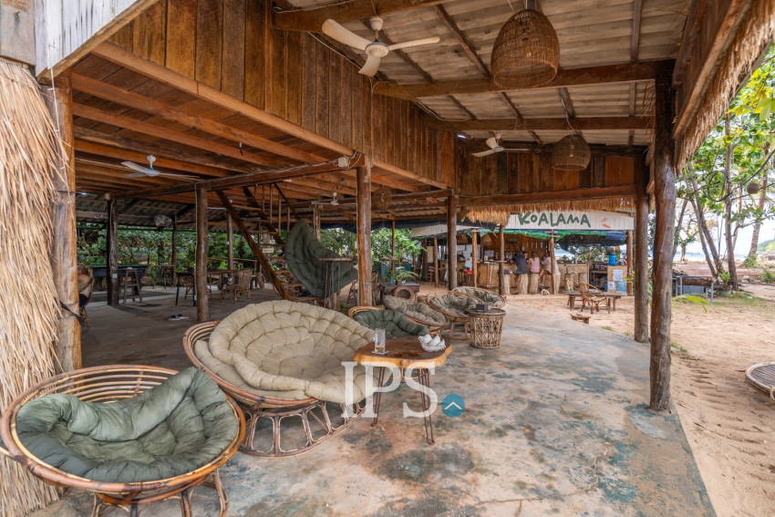 Beachfront Bungalows Bar For Sale MPai Bay, Koh Rong Sanloem, Sihanoukville