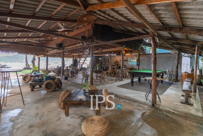 Beachfront Bungalows Bar For Sale MPai Bay, Koh Rong Sanloem, Sihanoukville