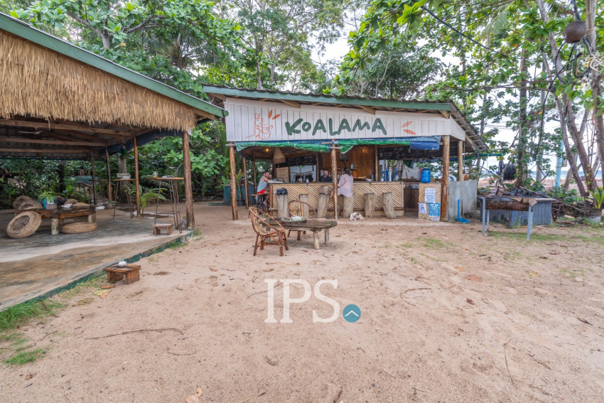 Beachfront Bungalows Bar For Sale MPai Bay, Koh Rong Sanloem, Sihanoukville