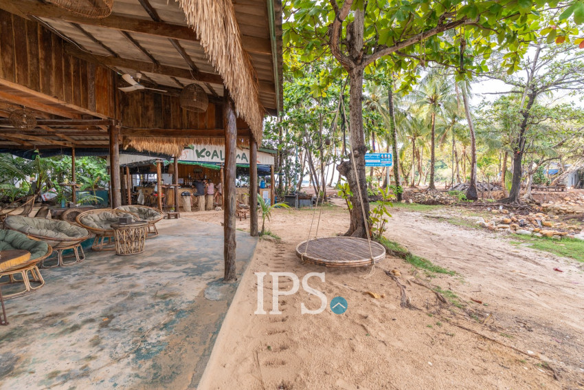Beachfront Bungalows Bar For Sale MPai Bay, Koh Rong Sanloem, Sihanoukville