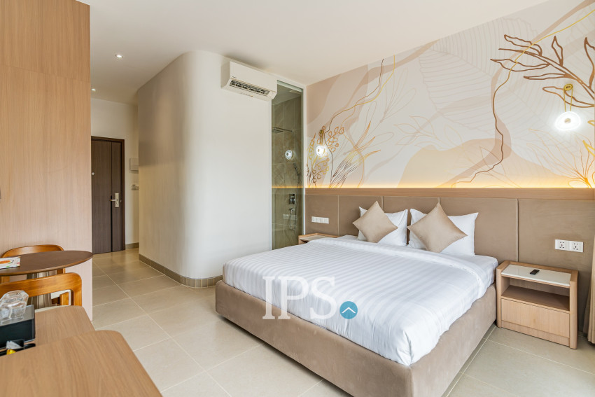 26 Sqm Studio Serviced Apartment For Rent - Beoung Trabek, Phnom Penh