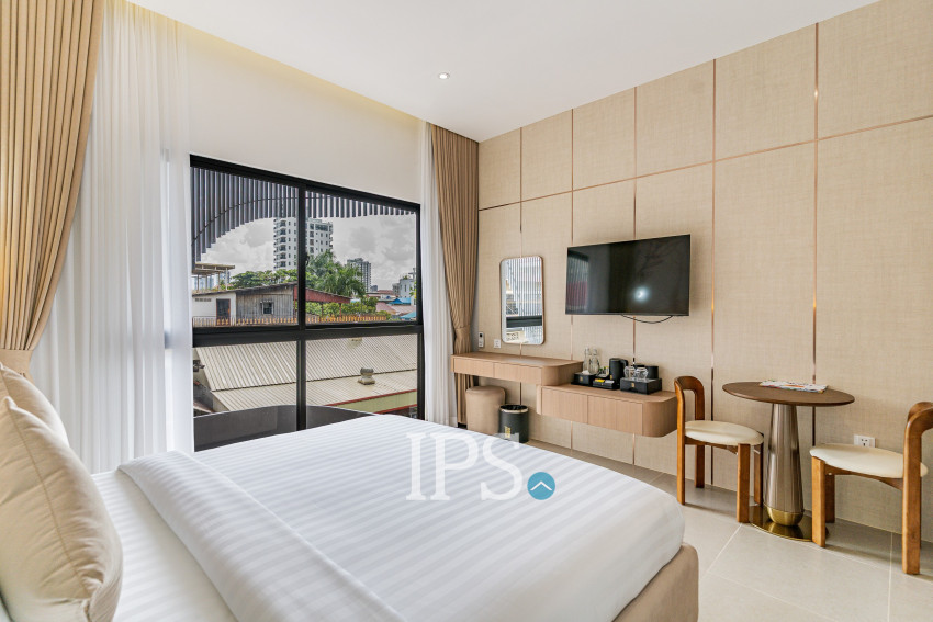 26 Sqm Studio Serviced Apartment For Rent - Beoung Trabek, Phnom Penh