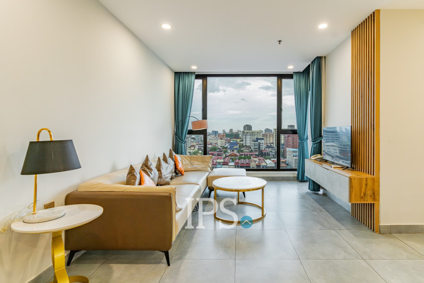 Duplex 2 Bedroom Serviced Apartment For Rent - Boeung Kak 1, Phnom Penh