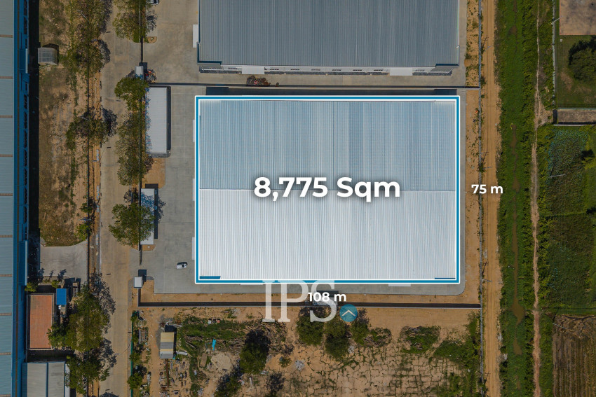 8,775 Sqm Factory For Rent - Kandal Steung, Kandal Province