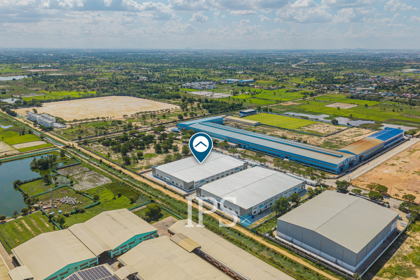8,775 Sqm Factory For Rent - Kandal Steung, Kandal Province