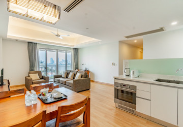 2 Bedroom Serviced Apartment For Rent - Chroy Changvar, Phnom Penh thumbnail
