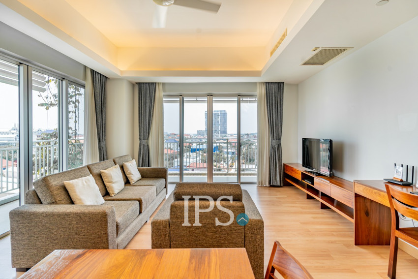 2 Bedroom Serviced Apartment For Rent - Chroy Changvar, Phnom Penh