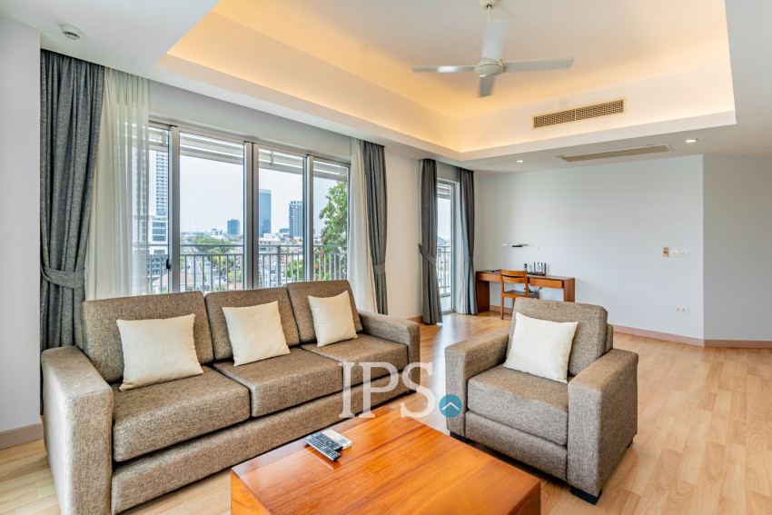 2 Bedroom Serviced Apartment For Rent - Chroy Changvar, Phnom Penh