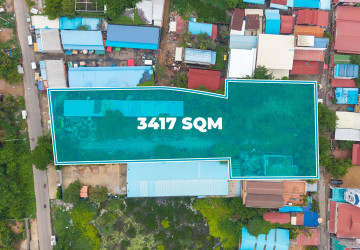 3,417 Sqm Land For Sale - Chroy Changvar, Phnom Penh thumbnail