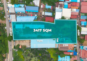 3,417 Sqm Land For Sale - Chroy Changvar, Phnom Penh thumbnail