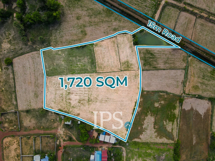 1720 Sqm Land For Sale - Sambour, Siem Reap