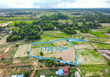 1720 Sqm Land For Sale - Sambour, Siem Reap thumbnail
