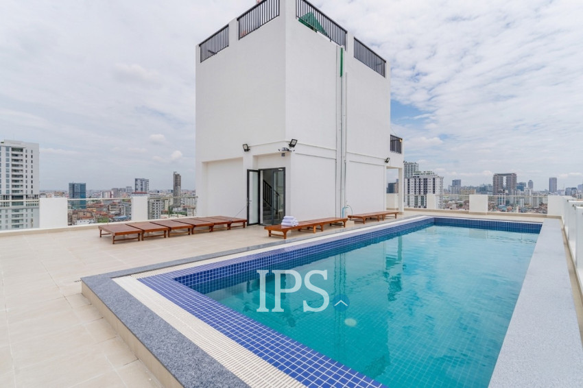 2 Bedroom Serviced Apartment For Rent - Boeung Trabek, Phnom Penh