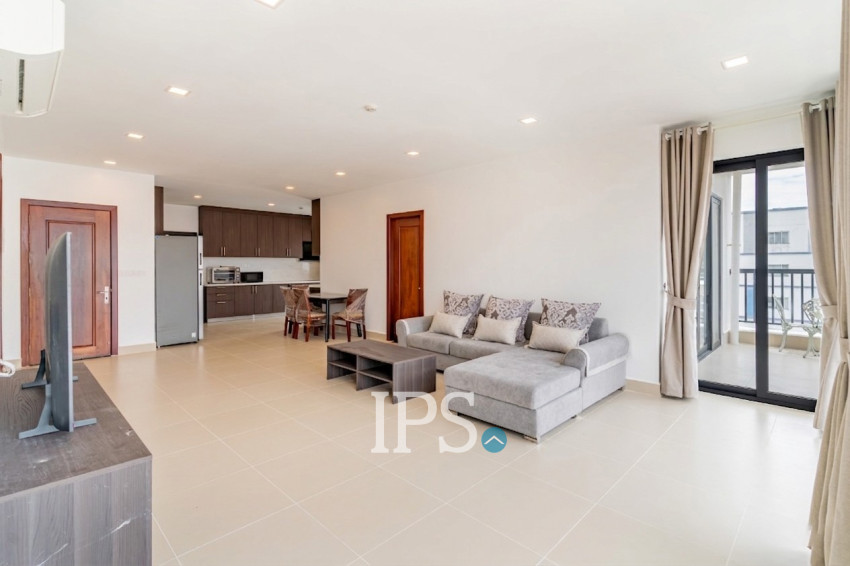 3 Bedroom Serviced Apartment For Rent - Boeung Trabek, Phnom Penh