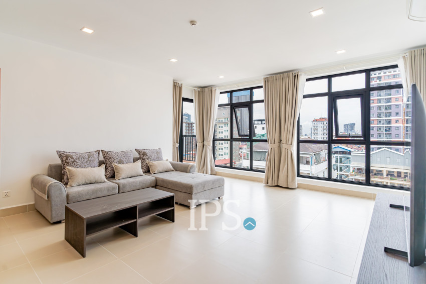 3 Bedroom Serviced Apartment For Rent - Boeung Trabek, Phnom Penh