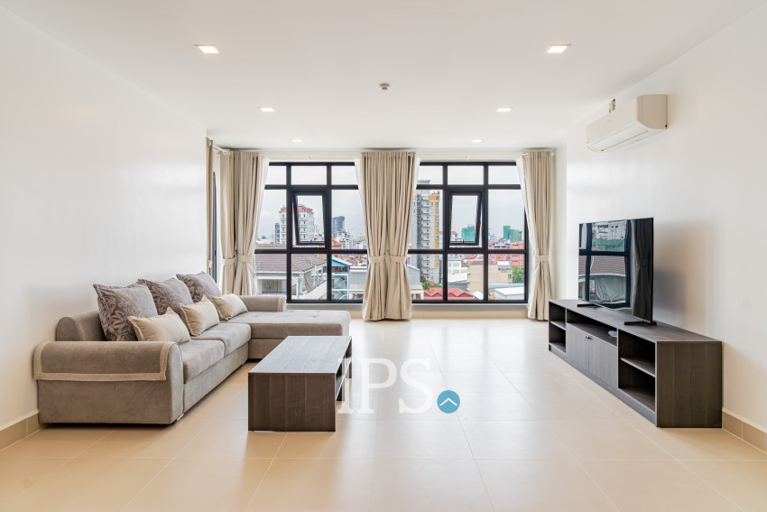 3 Bedroom Serviced Apartment For Rent - Boeung Trabek, Phnom Penh