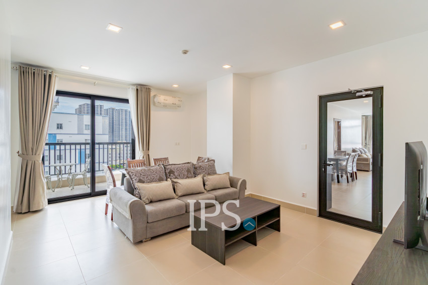 3 Bedroom Serviced Apartment For Rent - Boeung Trabek, Phnom Penh