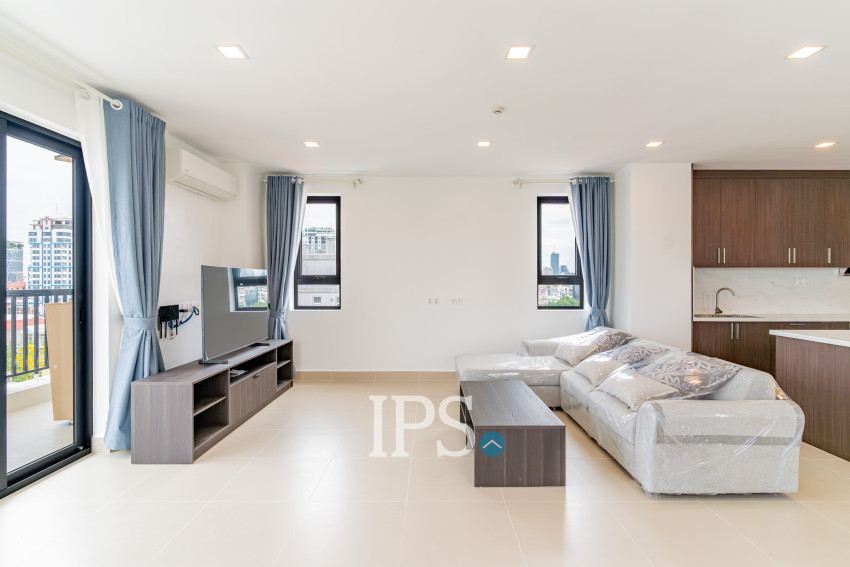 2 Bedroom Serviced Apartment For Rent - Boeung Trabek, Phnom Penh