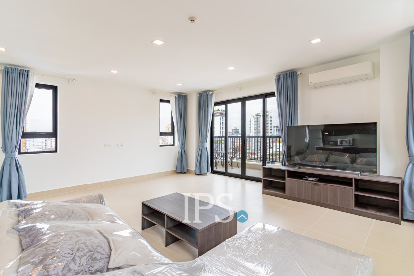 2 Bedroom Serviced Apartment For Rent - Boeung Trabek, Phnom Penh