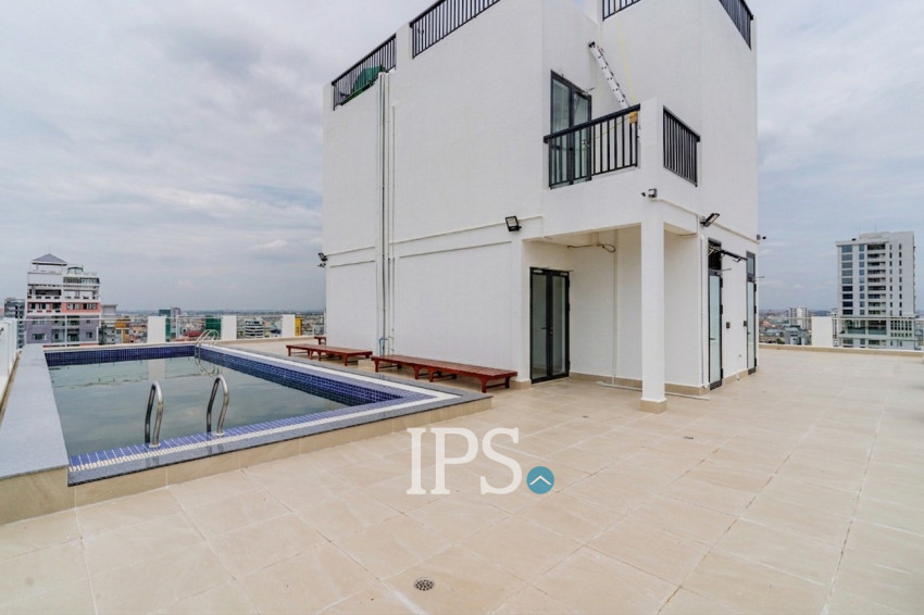 2 Bedroom Serviced Apartment For Rent - Boeung Trabek, Phnom Penh