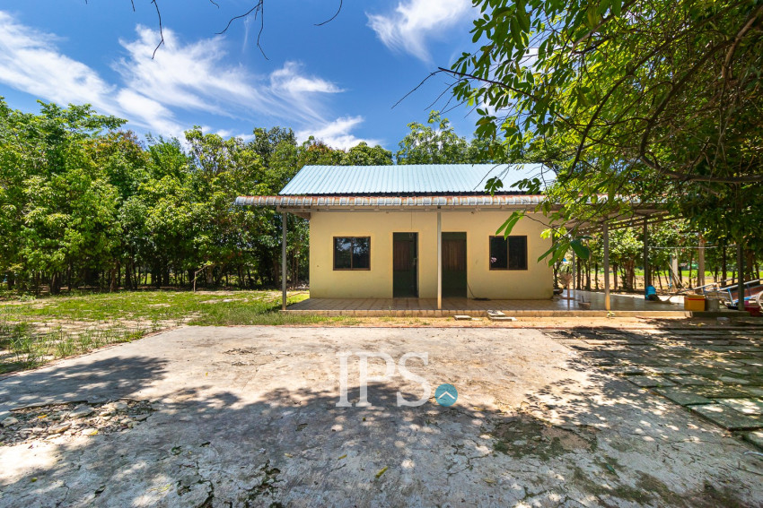 3700 Sqm Commercial Land For Rent - Teuk Vil, Siem Reap