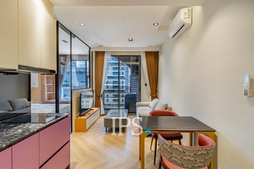 1 Bedroom Condo For Rent - Time Square 5, BKK1, Phnom Penh