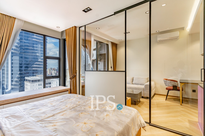 1 Bedroom Condo For Rent - Time Square 5, BKK1, Phnom Penh