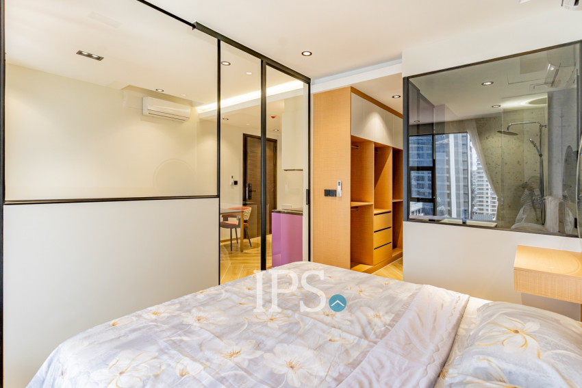 1 Bedroom Condo For Rent - Time Square 5, BKK1, Phnom Penh