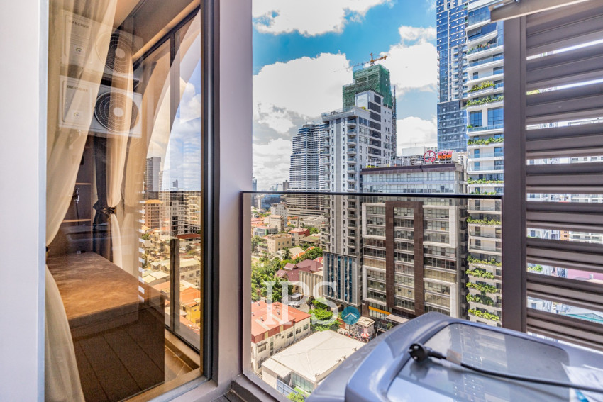1 Bedroom Condo For Rent - Time Square 5, BKK1, Phnom Penh