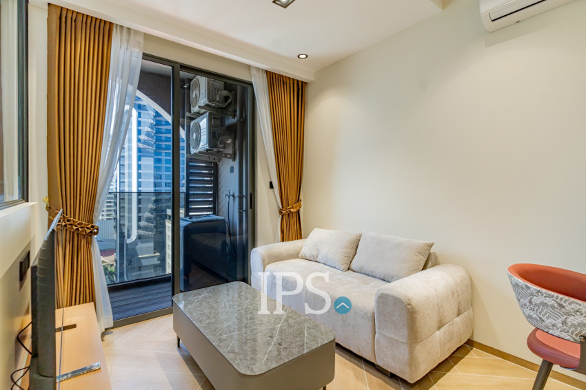 1 Bedroom Condo For Rent - Time Square 5, BKK1, Phnom Penh