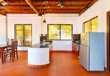 2 Bedroom Wooden House For Rent - Svay Dangkum, Siem Reap thumbnail