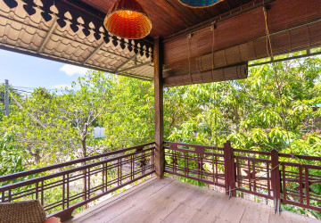 2 Bedroom Wooden House For Rent - Svay Dangkum, Siem Reap thumbnail