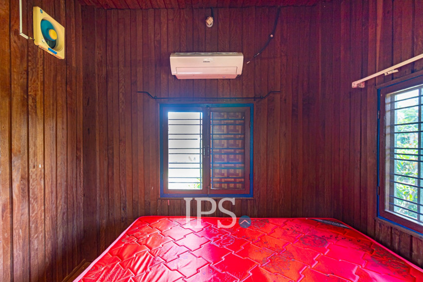 2 Bedroom Wooden House For Rent - Svay Dangkum, Siem Reap